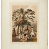 Graphic scenes of the Japan expedition, 1856, fine hand-coloured lithographs - Foto 1