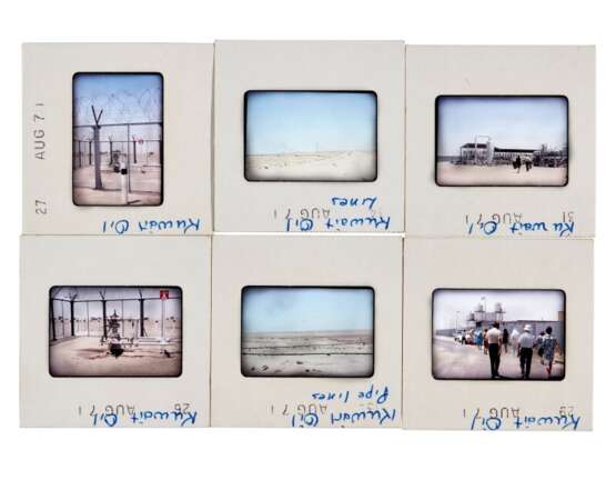 Kuwait | 3 albums of photographs, 9 transparencies, and watercolour, 1950s-1980s - Foto 7