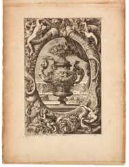 Eighteen suites of engraved designs for vases, fountains, etc., Paris, c.1690