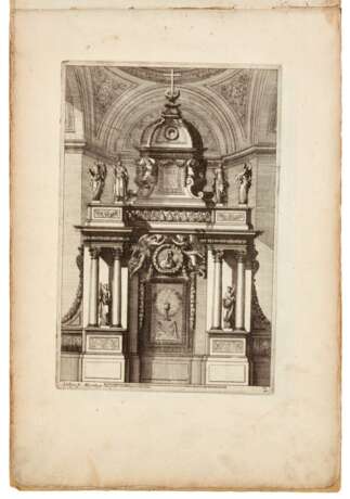 Eighteen suites of engraved designs for vases, fountains, etc., Paris, c.1690 - photo 2
