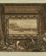 Джозеф Мэллорд Уильям Тёрнер. Liber studiorum, 1812, 3 volumes, nineteenth century morocco fitted boxes