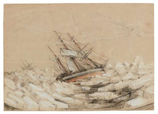 Ross Expedition—Joseph Dalton Hooker and others | A portfolio of sketches chiefly relating to Captain James Clark Ross's scientific exploration of the Antarctic in 1839 to 1843 - Foto 8