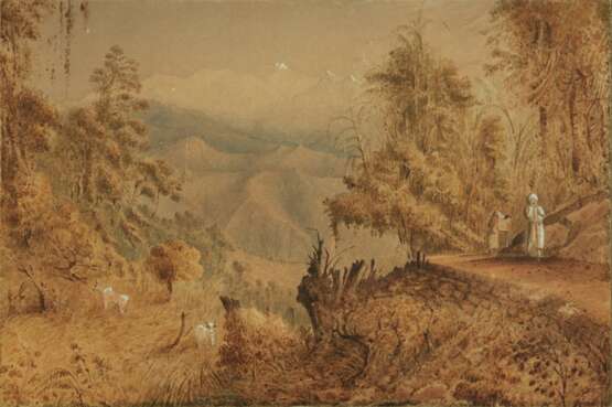 Himalayas | View of Kangchenjunga, 1847 - фото 1
