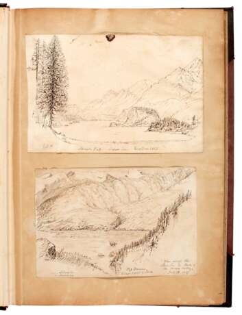 Album of drawings and photographs, with Journal of a Tour in Marocco, 1878, first edition - photo 1