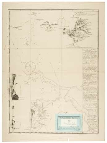 Map of Antarctic's track to Victoria Land, 1894-95 - фото 1