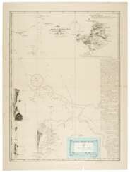 Map of Antarctic's track to Victoria Land, 1894-95