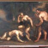 Оплакивание Авеля Адамом и Евой Unbekannter Künstler маслом на холсте Italien Конец 17 века - Foto 1