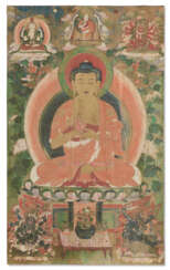A PAINTING OF BUDDHA SHAKYAMUNI