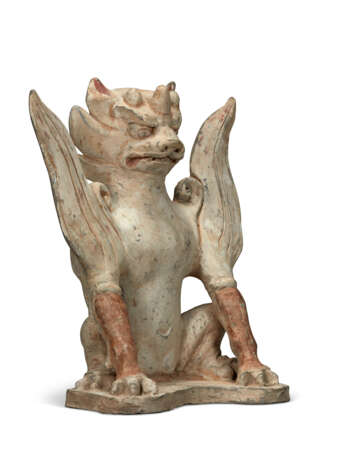 AN UNUSUAL POTTERY FIGURE OF AN EARTH SPIRIT - photo 2