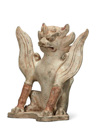 AN UNUSUAL POTTERY FIGURE OF AN EARTH SPIRIT - photo 3