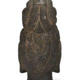 A CARVED STONE HEAD OF BODHISATTVA - фото 4