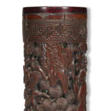A BAMBOO RETICULATED PARFUMIER WITH 'FIGURES IN A LANDSCAPE' SCENE - photo 5