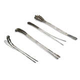 A GROUP OF FOUR SILVER HAIRPINS - фото 1