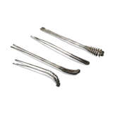 A GROUP OF FOUR SILVER HAIRPINS - фото 2