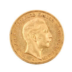 Preußen/GOLD - 1899, 20 Mark,