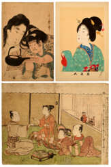 ISODA KORYUSAI (1735-1790), KITAGAWA UTAMARO (1754-1806) AND TOYOHARA CHIKANOBU (1838-1912)