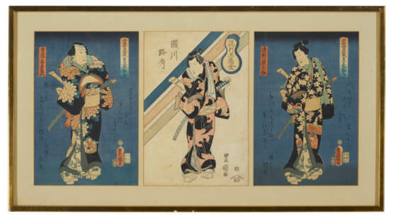 UTAGAWA KUNISADA (1786-1864) AND UTAGAWA TOYOKUNI (1769-1825) - фото 1