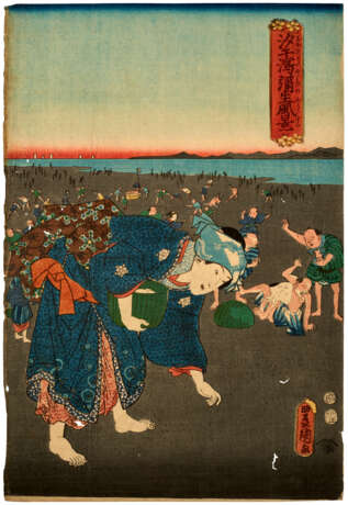 UTAGAWA KUNISADA (1786-1864) - фото 2