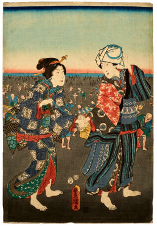 UTAGAWA KUNISADA (1786-1864) - Foto 3