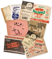 Savoy Ballroom: Concert handbills and other ephemera