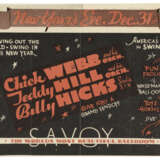 Savoy Ballroom: Concert handbills and other ephemera - photo 4