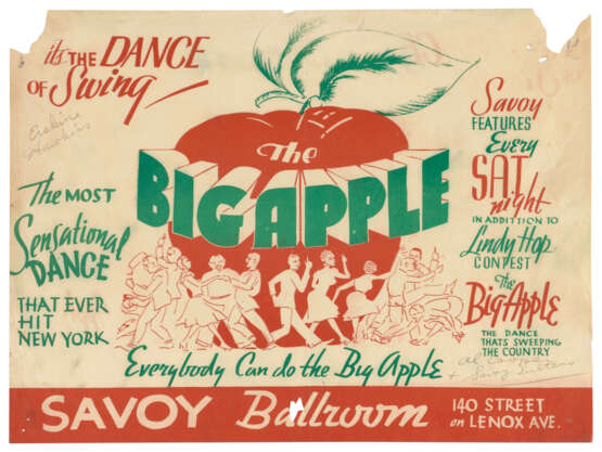Savoy Ballroom: Concert handbills and other ephemera - фото 6
