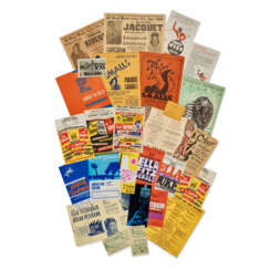 Jazz: A collection of concert handbills, programmes and other ephemera