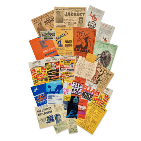 Jazz: A collection of concert handbills, programmes and other ephemera - Foto 1