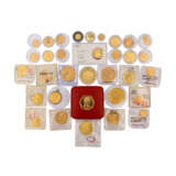 GOLDLOT viele Exoten ca. 437 g fein, 34 Münzen. - photo 2