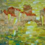 Осенний свет Canvas on the subframe Oil painting Impressionism Cityscape минск 2023 - photo 1
