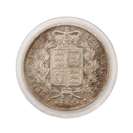 Great Britain - Silver Crown 1844, - фото 2