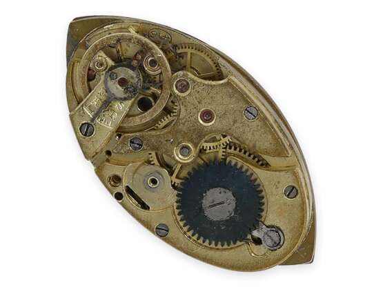 Ringuhr: äußerst außergewöhnliche Gold/Emaille-Ringuhr, möglicherweise gefertigt für oder von Fedor Anatoljewitsch Lorie, Juwelierfabrik Moskau, Partnerfirma von Faberge, ca. 1890-1900, signierte Box - photo 7