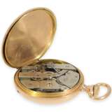 Taschenuhr: elegante Herrentaschenuhr von Patek Philippe mit Originalbox, Ankerchronometer, geliefert an den Chronometermacher Rodanet in Paris, ca. 1885 - фото 4