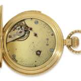 Taschenuhr: komplizierte, extrem seltene Goldsavonnette mit Minutenrepetition und springender digitaler Zeitanzeige, gefertigt für den indischen Markt - photo 10