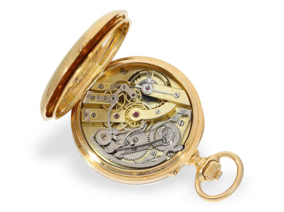 Taschenuhr: Bedeutendes Le Roy Chronometer mit Chronograph und zentralem Zähler, No.57137-3601, ca.1890 - фото 2