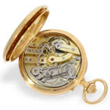 Taschenuhr: Bedeutendes Le Roy Chronometer mit Chronograph und zentralem Zähler, No.57137-3601, ca.1890 - Foto 2
