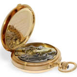 Taschenuhr: Bedeutendes Le Roy Chronometer mit Chronograph und zentralem Zähler, No.57137-3601, ca.1890 - photo 4