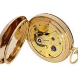 Taschenuhr: frühes englisches Taschenchronometer mit Repetition und sehr seltener Hemmung "Rubin-Duplex", No.5006, D. & W. Morice London - photo 4