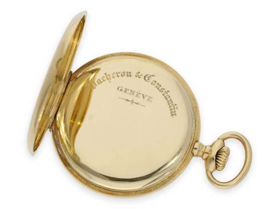 Taschenuhr: imposantes Vacheron & Constantin Taschenchronometer, "Chronometer Royal" No.353658, Genf ca. 1910 - photo 4