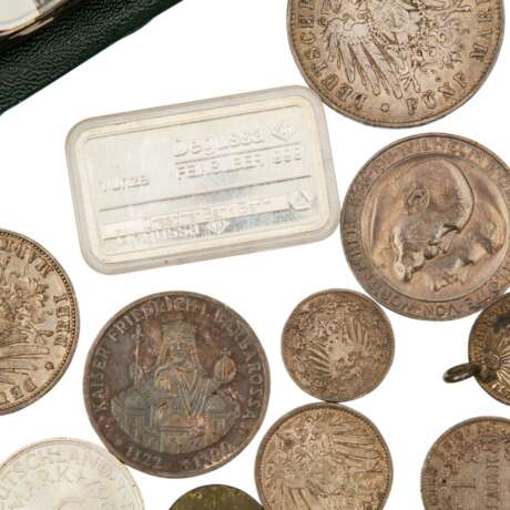 Gemischtes Konvolut Münzen und Medaillen in 2 Alben - dabei unter anderem - Foto 3