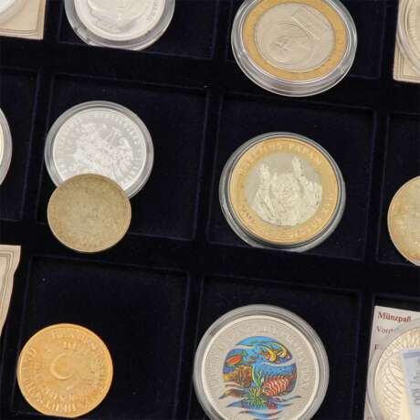 Konvolut Münzen und Medaillen, mit SILBER - dabei - Foto 4
