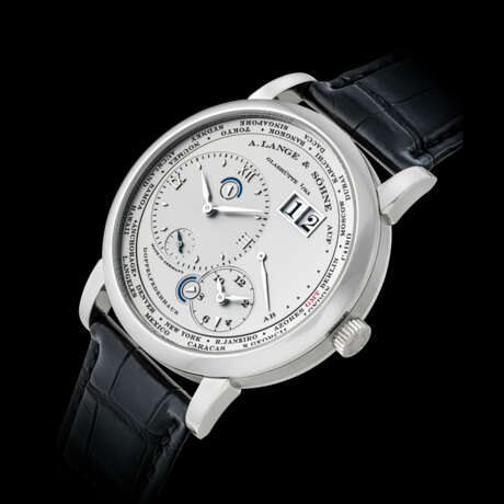 A. LANGE & SÖHNE, LANGE 1 TIME ZONE WITH "SINGAPORE" ON CITY RING, REF. 116.025B - Foto 1