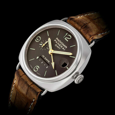 PANERAI, LIMITED EDITION OF 50 PIECES, PLATINUM RADIOMIR 10 DAYS GMT, REF. PAM00274 - photo 1