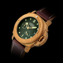 PANERAI, LIMITED EDITION OF 1000 PIECES, LUMINOR SUBMERSIBLE 1950 3 DAYS POWER RESERVE AUTOMATIC BRONZO, REF. PAM00507