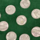 Konvolut diverse Silbermünzen, dabei auch ca. 11 g GOLD - фото 3