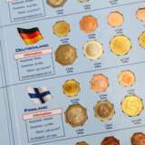 Euro-Münzen BRD in Spezialschubern, darunter - фото 5