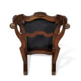 A SET OF TEN WALNUT DINING CHAIRS - photo 7