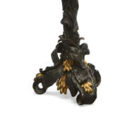 A PAIR OF FRENCH ORMOLU AND PATINATED BRONZE FIVE-LIGHT CANDELABRA - photo 5