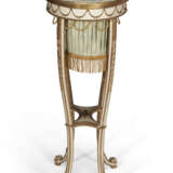 A GEORGE III WHITE-PAINTED, PARCEL-GILT, AND COMPOSITION WORK TABLE - photo 5