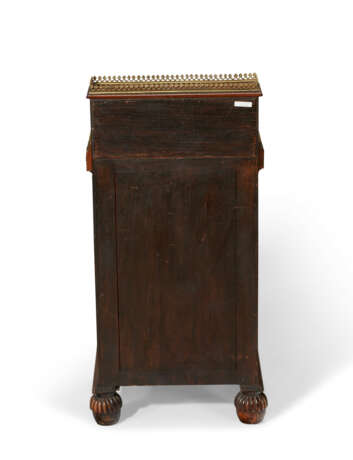 A REGENCY STYLE ORMOLU-MOUNTED SPECIMEN MARBLE, MAHOGANY, INDIAN ROSEWOOD, AND PARCEL-GILT CHIFFONNIER - photo 4